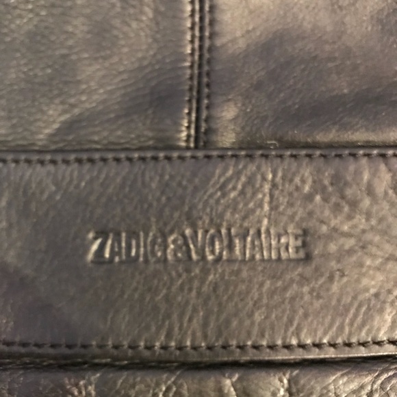Zadig&Voltaire black leather multi-wearable bag - Picture 4 of 8